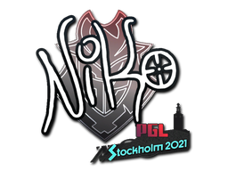 Наклейка | NiKo | Стокгольм 2021