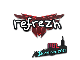 Наклейка | refrezh | Стокгольм 2021
