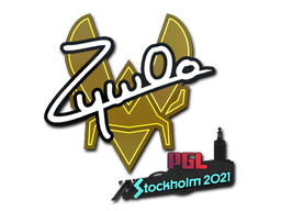 Наклейка | ZywOo | Стокгольм 2021