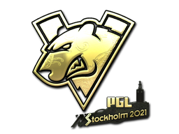 Наклейка | Virtus.Pro (Gold) | Stockholm 2021