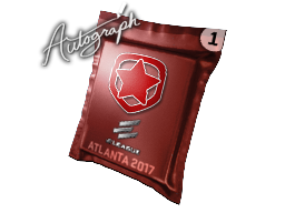 亲笔签名胶囊 | Gambit Gaming | 2017年亚特兰大锦标赛