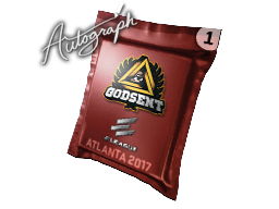 亲笔签名胶囊 | GODSENT | 2017年亚特兰大锦标赛