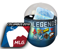 Легенды MLG Columbus 2016 (голографические/металлические)