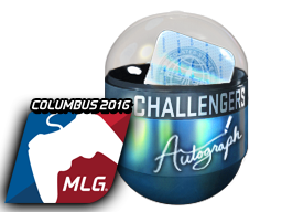 亲笔签名胶囊 | Challengers（闪亮）| 2016年 MLG 哥伦布锦标赛