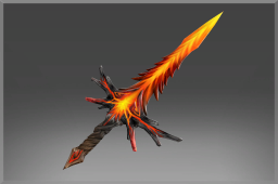 Scorched Amber Sword