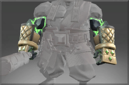Plated Bracers of the Demon Stone
