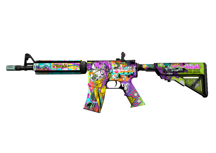 StatTrak™ M4A4 | В живом цвете (Прямо с завода) КС ГО | Купить, Продать на Market CS:GO