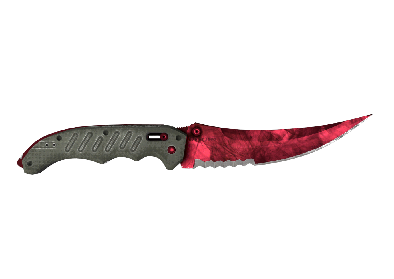 ☆ Flip Knife | Doppler Ruby — skin on CS:GO/CS2 Wiki by CS.MONEY